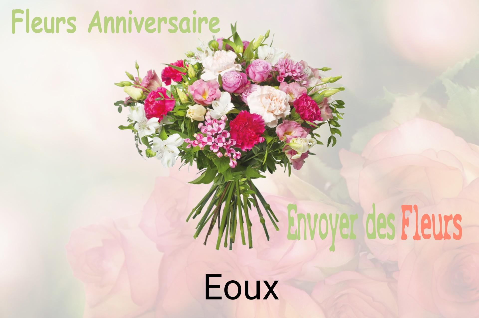 Bouquet de fleurs d’anniversaire livré à Eoux